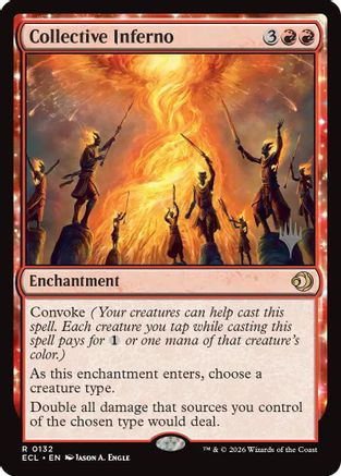 Collective Inferno (PPECL-132) [Promo Pack: Lorwyn Eclipsed] MTG Single Wizards of the Coast