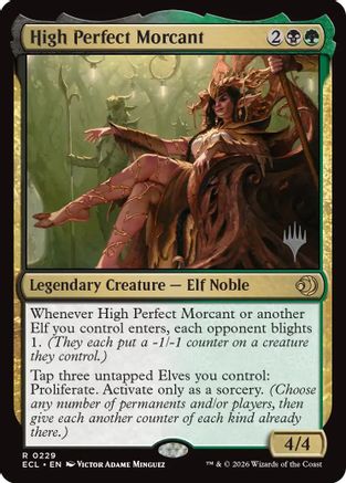 High Perfect Morcant (PPECL-229) [Promo Pack: Lorwyn Eclipsed] MTG Single Promo Pack: Lorwyn Eclipsed