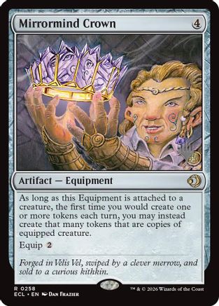 Mirrormind Crown (PPECL-258) [Promo Pack: Lorwyn Eclipsed] MTG Single Promo Pack: Lorwyn Eclipsed