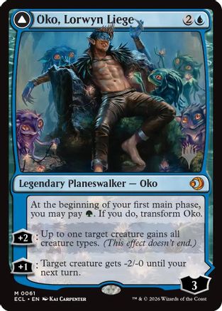Oko, Lorwyn Liege (PPECL-061) [Promo Pack: Lorwyn Eclipsed] MTG Single Promo Pack: Lorwyn Eclipsed