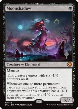 Moonshadow (PPECL-110) [Promo Pack: Lorwyn Eclipsed] Foil MTG Single Promo Pack: Lorwyn Eclipsed