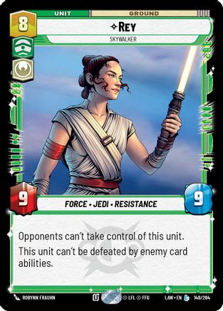 Rey - Skywalker (149/264) [A Lawless Time] Star Wars: Unlimited Single Disney