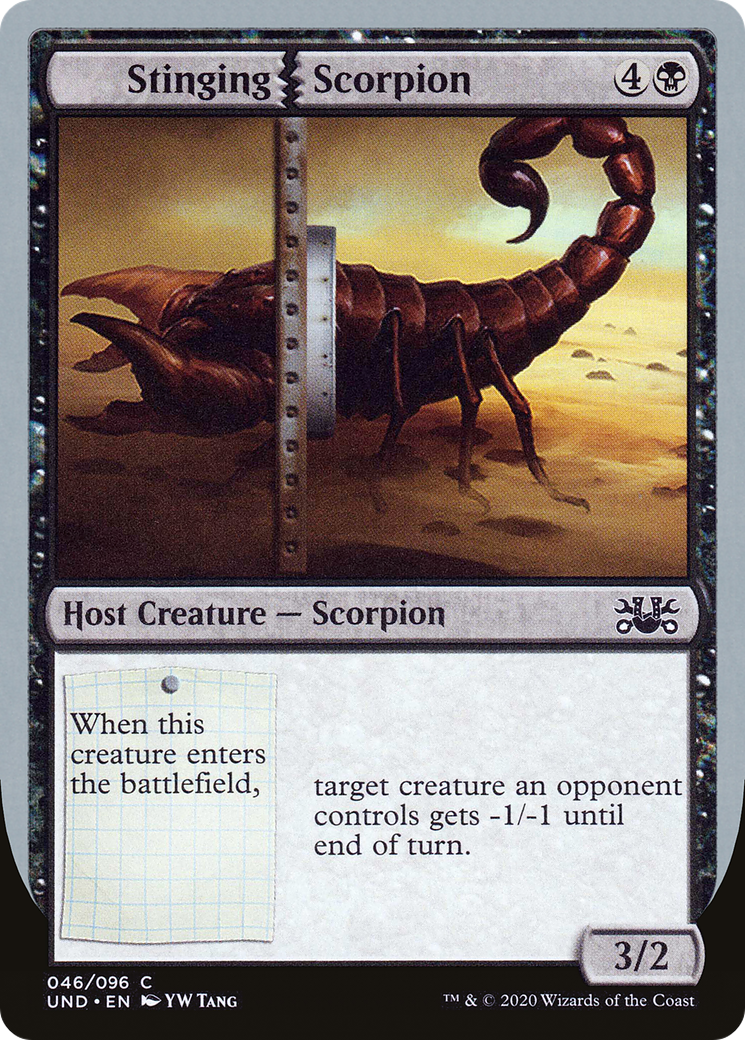 Stinging Scorpion (UND-046) [Unsanctioned] MTG Single Wizards of the Coast