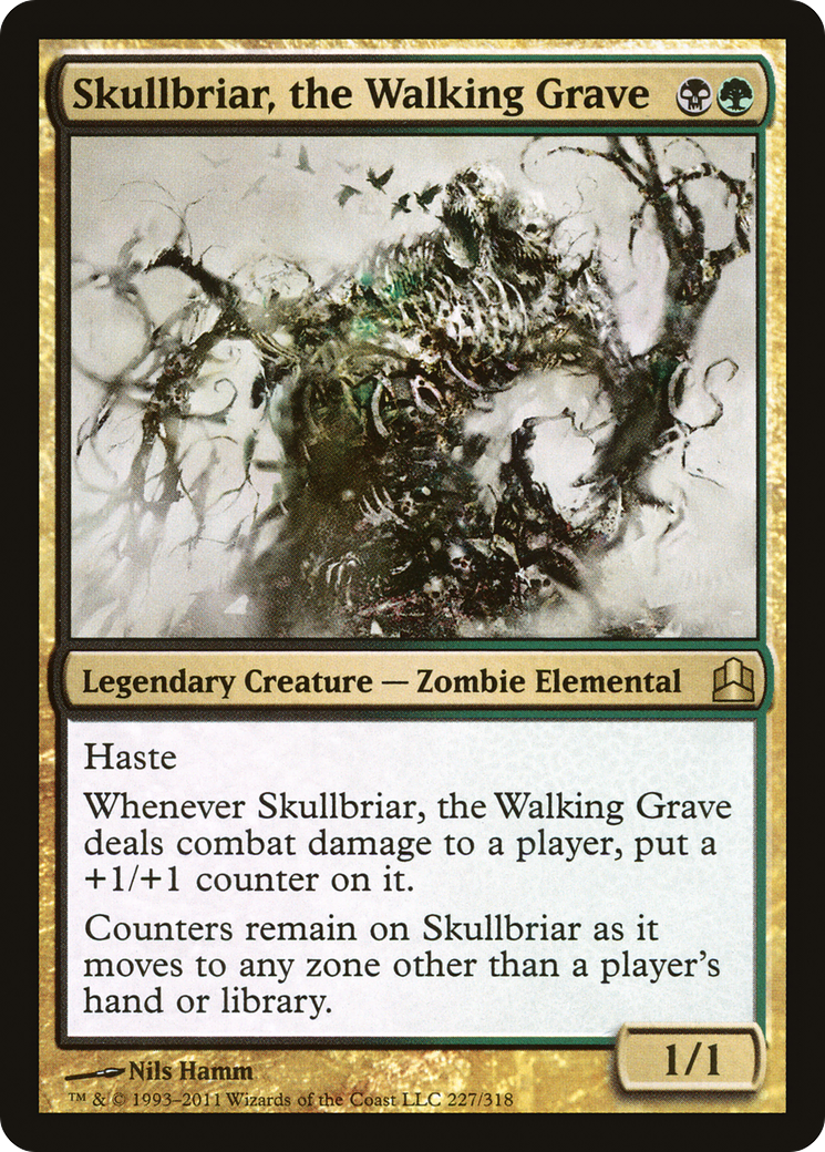 Skullbriar, the Walking Grave (CMD-227) [Commander 2011] MTG Single Wizards of the Coast