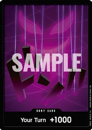DON!! Card (Donquixote Doflamingo) (Double Pack Set Vol. 9) [The Azure Sea's Seven] Foil One Piece Single Bandai