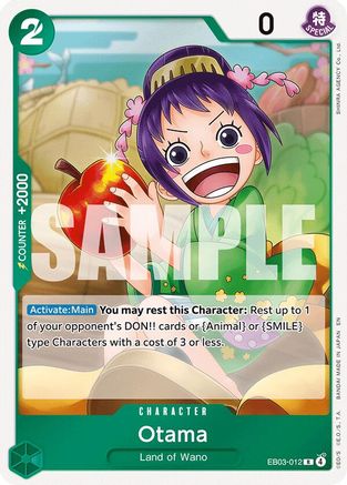 Otama (EB03-012) [Extra Booster: One Piece Heroines Edition] Foil One Piece Single Bandai