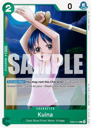 Kuina (EB03-014) [Extra Booster: One Piece Heroines Edition] One Piece Single Bandai