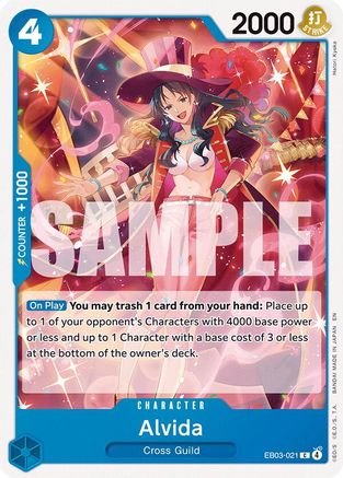 Alvida (EB03-021) [Extra Booster: One Piece Heroines Edition] One Piece Single Bandai
