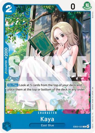 Kaya (EB03-023) [Extra Booster: One Piece Heroines Edition] One Piece Single Bandai