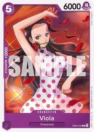 Viola (EB03-030) [Extra Booster: One Piece Heroines Edition] One Piece Single Bandai