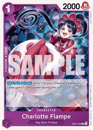 Charlotte Flampe (EB03-032) [Extra Booster: One Piece Heroines Edition] One Piece Single Bandai