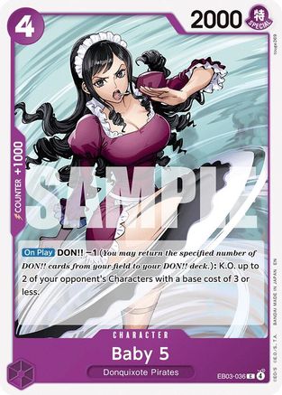 Baby 5 (EB03-036) [Extra Booster: One Piece Heroines Edition] One Piece Single Bandai
