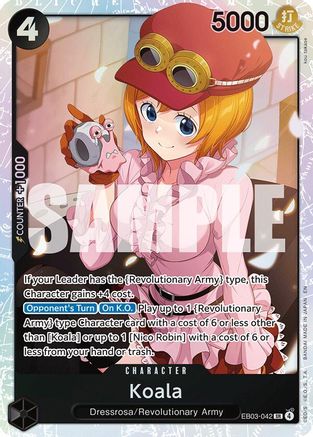 Koala (EB03-042) [Extra Booster: One Piece Heroines Edition] Foil One Piece Single Bandai