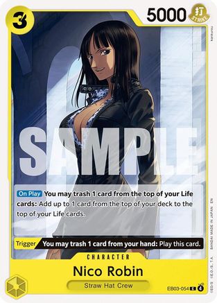 Nico Robin (054) (EB03-054) [Extra Booster: One Piece Heroines Edition] One Piece Single Bandai