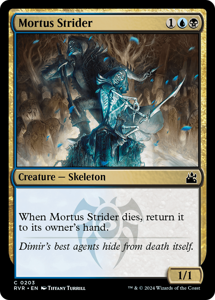 Mortus Strider (RVR-203) [Ravnica Remastered] MTG Single Wizards of the Coast