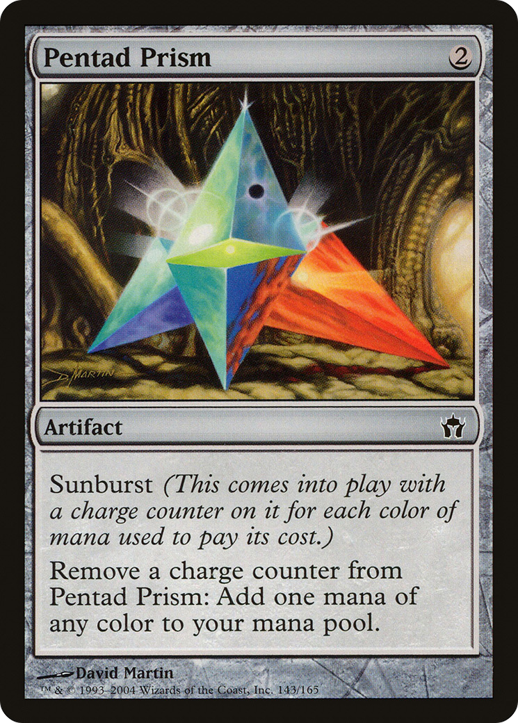 Pentad Prism (5DN-143) [Fifth Dawn] MTG Single Wizards of the Coast
