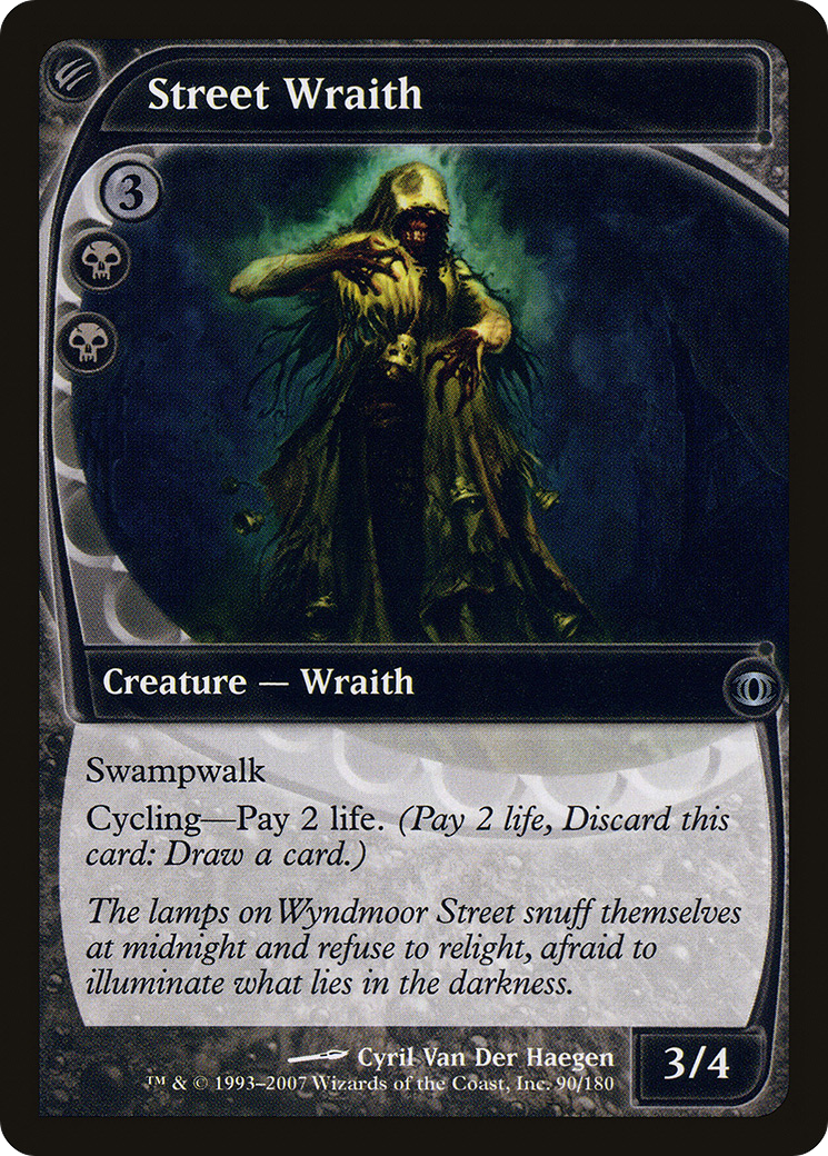 Street Wraith (FUT-090) [Future Sight] MTG Single Wizards of the Coast