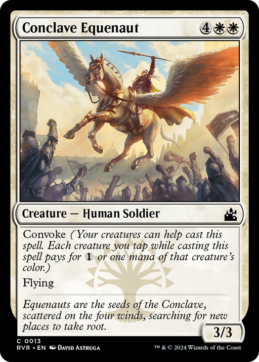 Conclave Equenaut (RVR-013) [Ravnica Remastered] Foil MTG Single Wizards of the Coast
