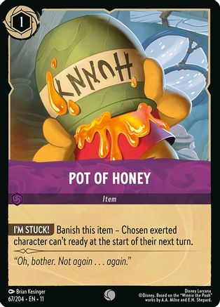 Pot of Honey (67/204) [Winterspell] Lorcana Single Disney
