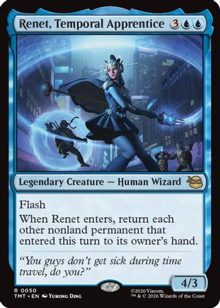 Renet, Temporal Apprentice (TMT-050) [Teenage Mutant Ninja Turtles] MTG Single Teenage Mutant Ninja Turtles