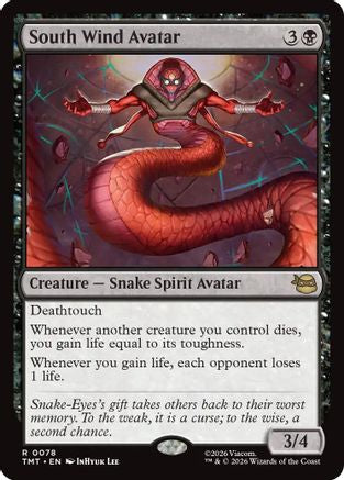 South Wind Avatar (TMT-078) [Teenage Mutant Ninja Turtles] Foil MTG Single Teenage Mutant Ninja Turtles