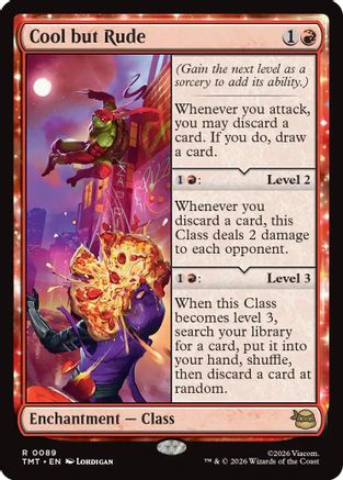 Cool but Rude (TMT-089) [Teenage Mutant Ninja Turtles] MTG Single Wizards of the Coast