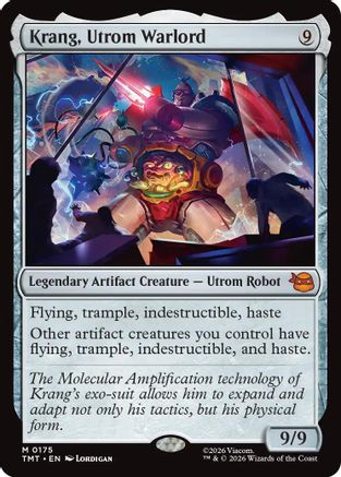 Krang, Utrom Warlord (TMT-175) [Teenage Mutant Ninja Turtles] MTG Single Teenage Mutant Ninja Turtles