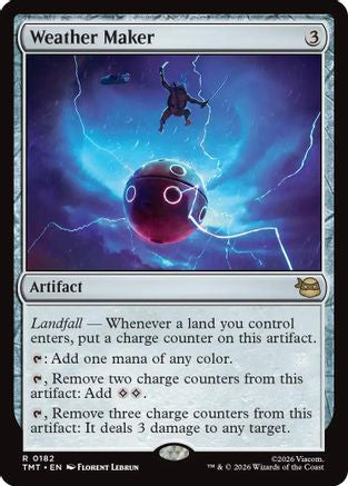 Weather Maker (TMT-182) [Teenage Mutant Ninja Turtles] MTG Single Teenage Mutant Ninja Turtles