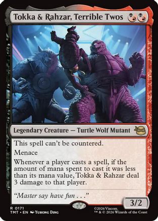 Tokka & Rahzar, Terrible Twos (TMT-171) [Teenage Mutant Ninja Turtles] MTG Single Teenage Mutant Ninja Turtles