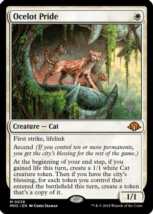 Ocelot Pride (PPECL-038) [Promo Pack: Lorwyn Eclipsed] MTG Single Promo Pack: Lorwyn Eclipsed