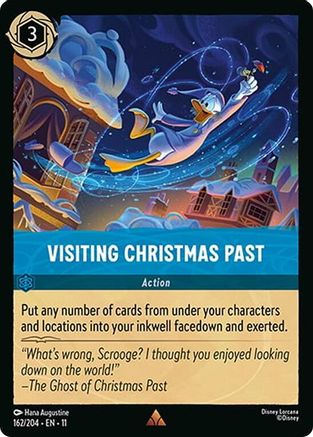 Visiting Christmas Past (162/204) [Winterspell] Lorcana Single Disney