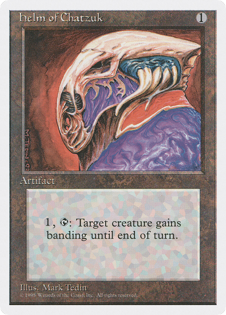 Helm of Chatzuk (4ED-) [Fourth Edition] MTG Single Wizards of the Coast
