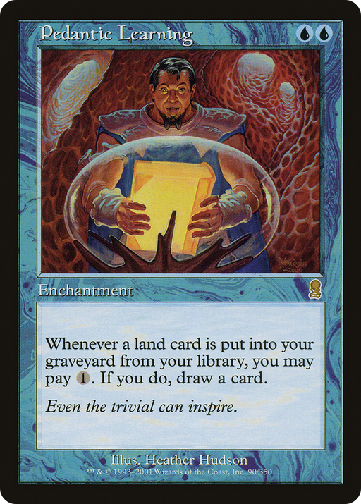 Pedantic Learning (ODY-090) [Odyssey] MTG Single Wizards of the Coast