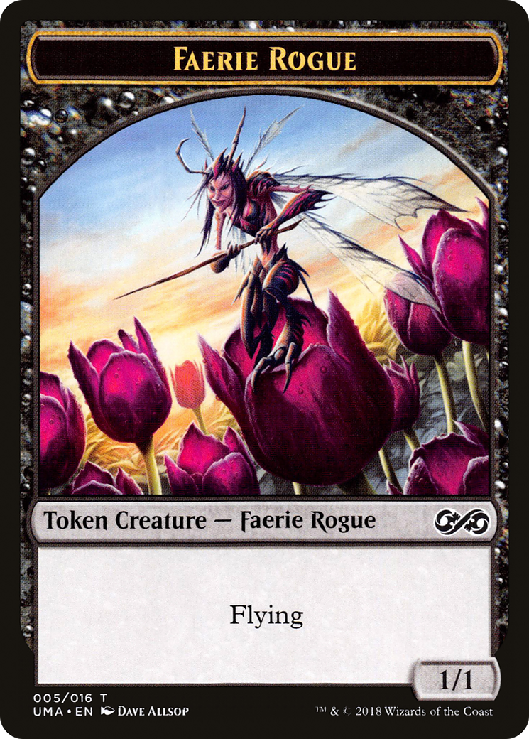 Faerie Rogue (UMA-005) [Tokens] Ultimate Masters Tokens MTG Single Wizards of the Coast