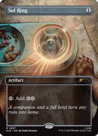 Sol Ring (2467) (SLD-2467) [Secret Lair] Drop Series MTG Single Wizards of the Coast
