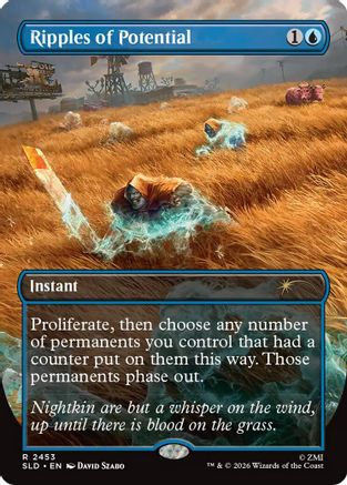 Ripples of Potential (SLD-2453) [Secret Lair] Drop Series Foil MTG Single Wizards of the Coast