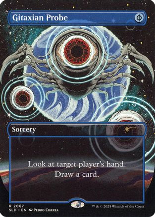 Gitaxian Probe (2067) (SLD-2067) [Secret Lair] Drop Series MTG Single Wizards of the Coast
