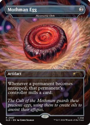 Mothman Egg - Mesmeric Orb (SLD-2457) [Secret Lair] Drop Series Foil MTG Single Wizards of the Coast