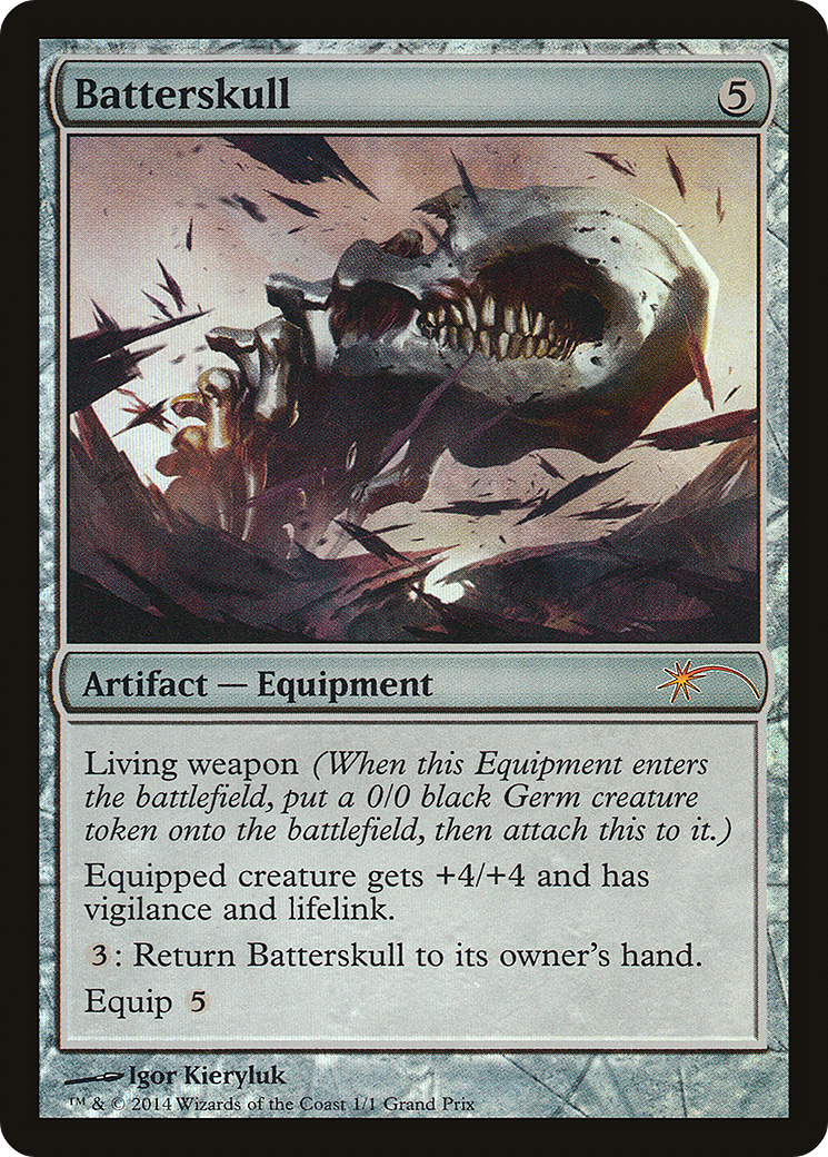 Batterskull (GPP-001) [Misc] Grand Prix Promos Foil MTG Single Wizards of the Coast
