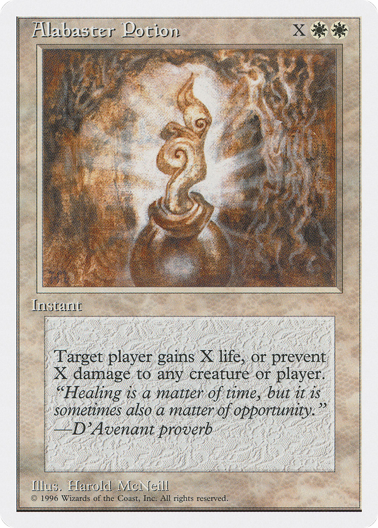 Alabaster Potion (2PS-001) [Misc] Introductory Two-Player Set MTG Single Wizards of the Coast
