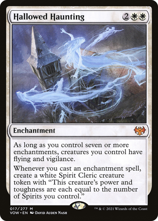 Hallowed Haunting (VOW-017) [Innistrad: Crimson Vow] MTG Single Wizards of the Coast