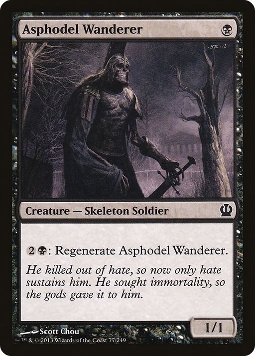Asphodel Wanderer (THS-077) [Theros] Foil MTG Single Wizards of the Coast