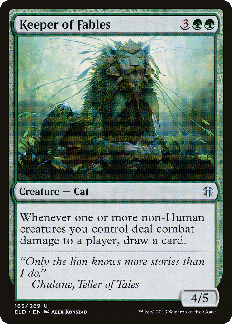 Keeper of Fables (ELD-163) [Throne of Eldraine] MTG Single Wizards of the Coast