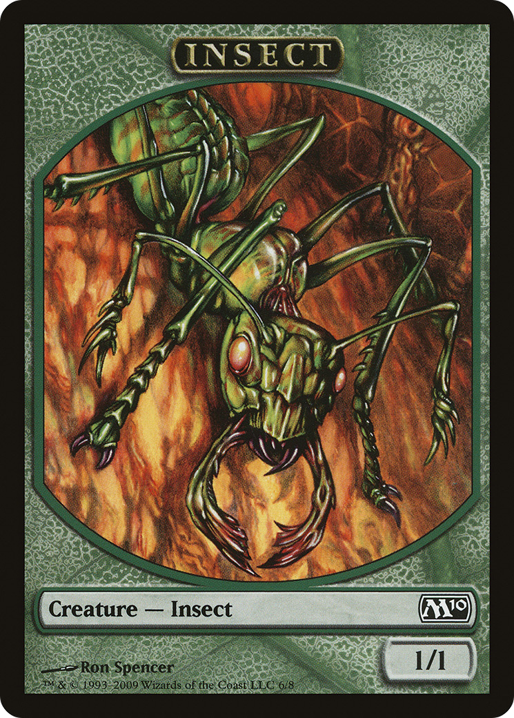 Insect Token (M10-006) [Tokens] Magic 2010 Tokens MTG Single Wizards of the Coast