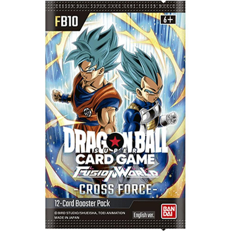 Dragon Ball Super Fusion World: Cross Force [FB10] - Booster Pack Dragon Ball Super Sealed Dragon Ball Super