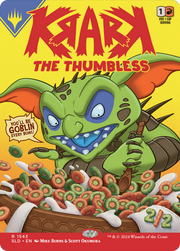 Krark, the Thumbless (SLD-1543) [Secret Lair] Drop (Borderless) Foil MTG Single Wizards of the Coast