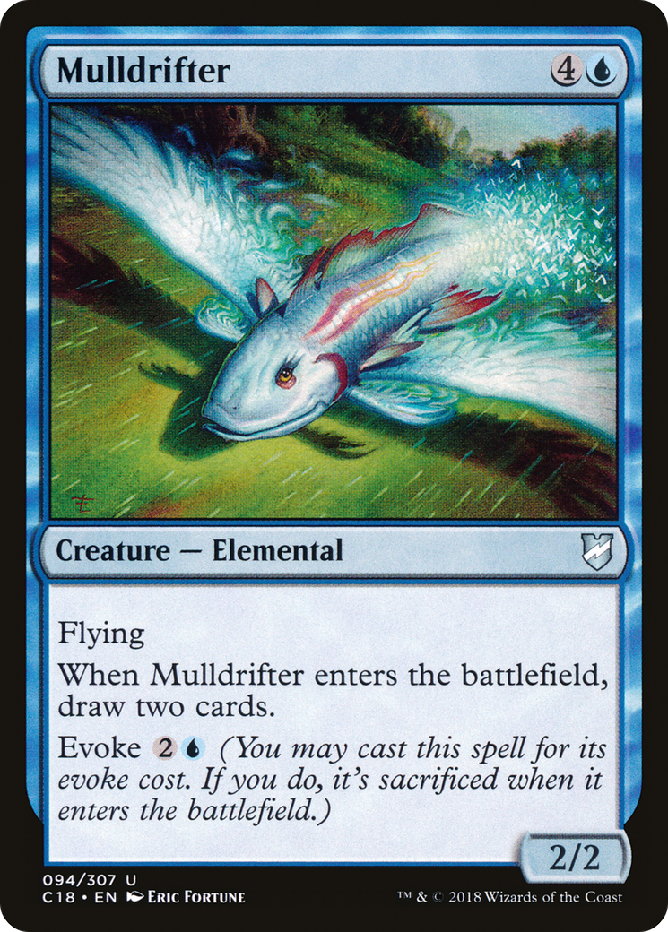 Mulldrifter (C18-094) [Commander 2018] MTG Single Wizards of the Coast