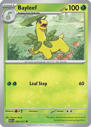 Bayleef (9) [ME Ascended Heroes] Pokemon Single Pokémon