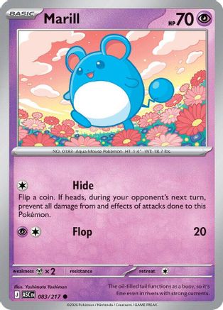 Marill - 083/217 [ME Ascended Heroes] Pokemon Single Pokémon