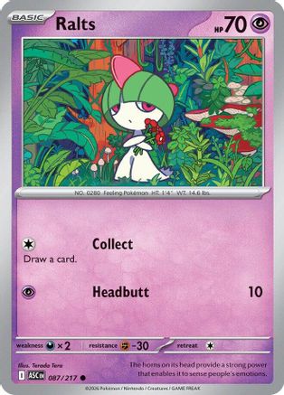 Ralts (87) [ME Ascended Heroes] Pokemon Single Pokémon